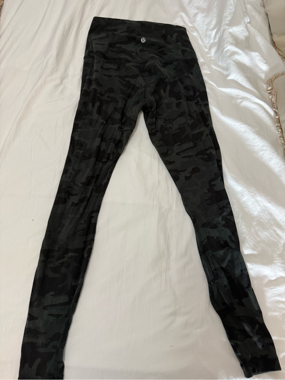 lululemon athletica green Camo Leggings - High-Rise Athletic Bottoms